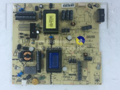 17IPS19-4 V1 , 23061041 , Vestel , LE39SAT182-W FHD , LE99F5240S99 , V390HJ1-LE1, Power Board , Besleme Kartı , PSU - 1