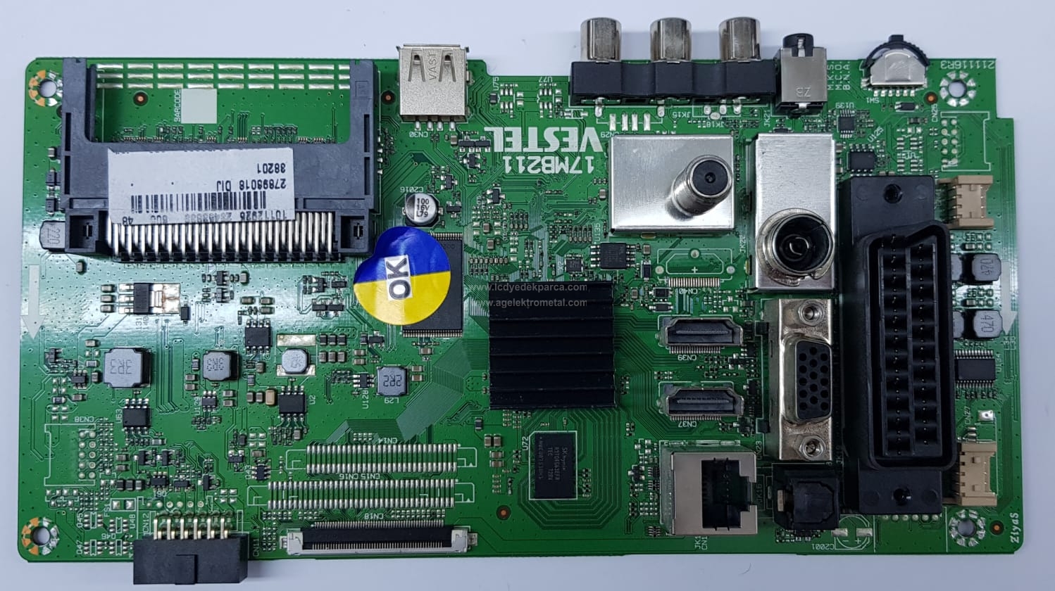 17MB211 , 23453833 , 10112925 , SEG , 480UNDS-2D-N12 , 48SCF7620 , Main Board , Ana Kart - 1