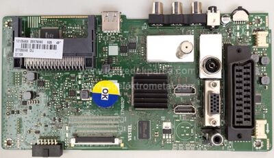 17MB82P , 10105458 , 23379390 , TELEFUNKEN , VES430UNDL-2D-N12 , 43TF4025 , Main Board , Ana Kart - 1