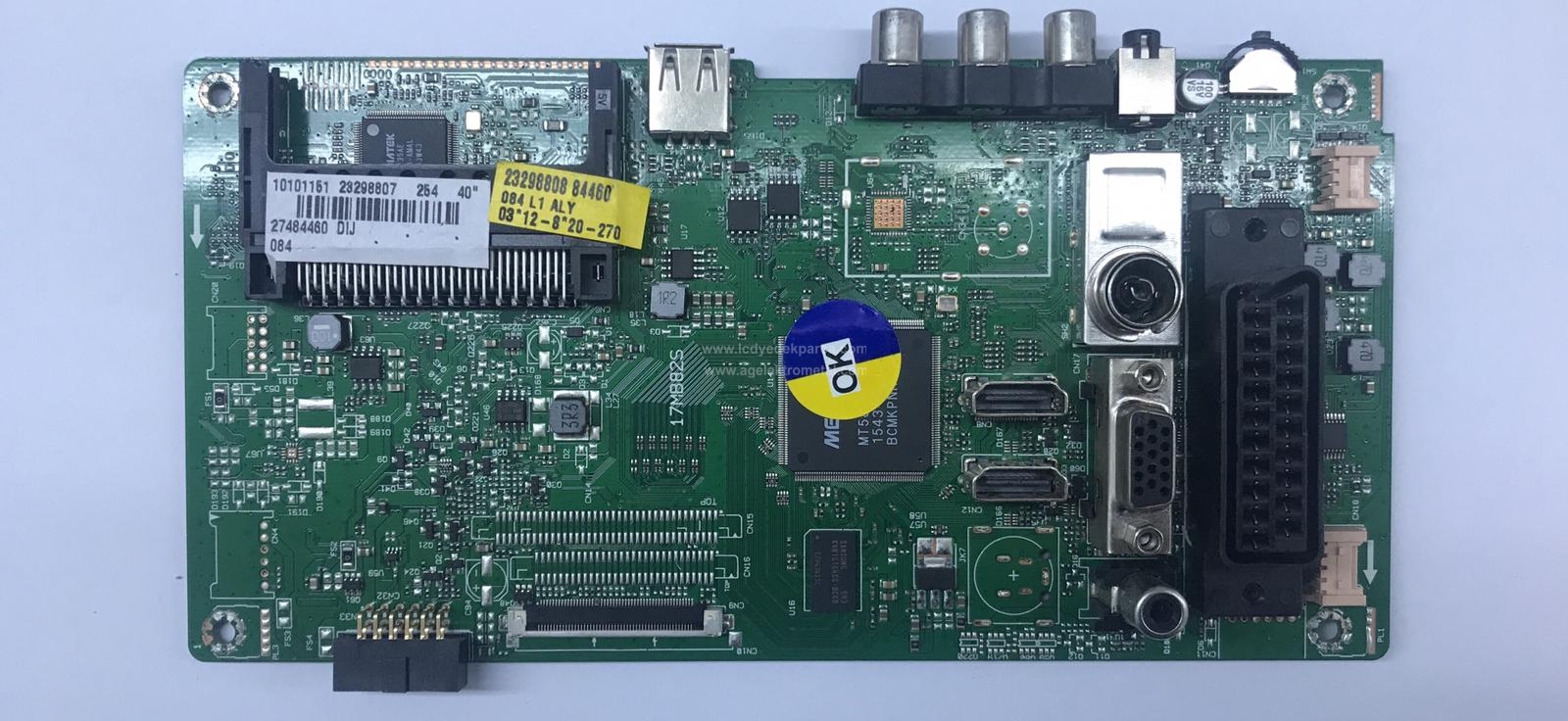 17MB82S , 23298807 , 10101151 , VESTEL , VES400UNDS-2D , Main Board , Ana Kart - 1