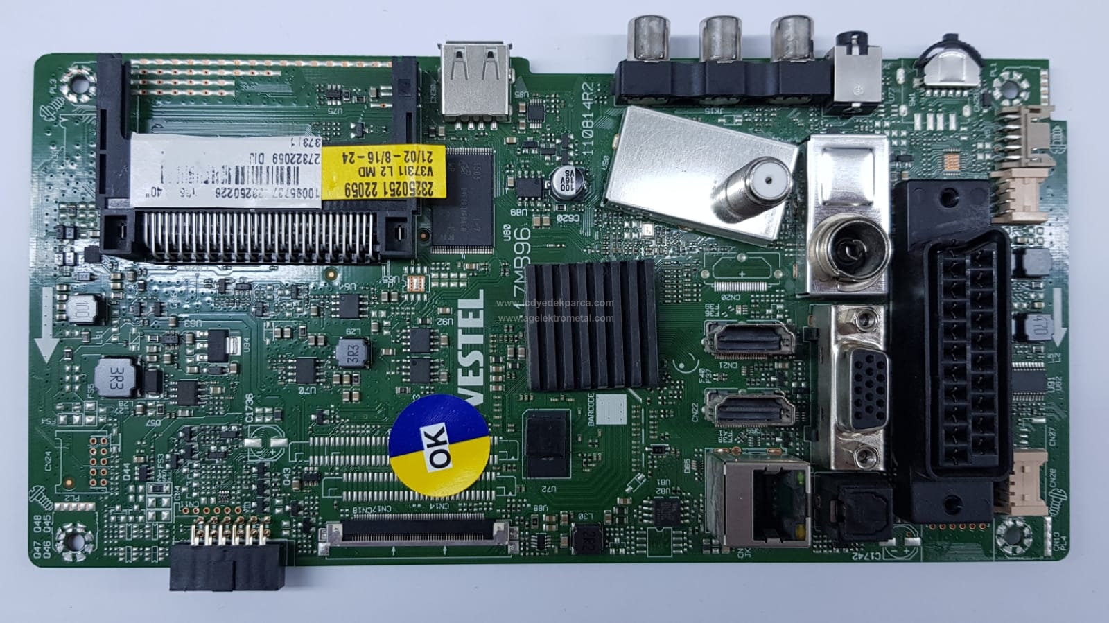 17MB96 , 23250228 , 10095737 , 10099941 , VESTEL , VES400UNVS-3D-N01 , 40FA8100 , 40TE8000 , Main Board , Ana Kart - 1