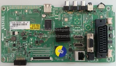 17MB97 , 23347806 , 10104198 , VESTEL , 43R6000FM , VES430UNDL-2D-N01 , Main Board , Ana Kart - 1