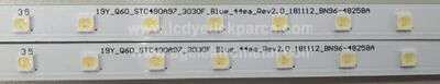 19Y_Q60_STC490A97_3030F_BLUE_44EA_REV2.0_181112_BN96-48258A , 19Y_Q60_STC490A97_3030F_BLUE_44EA_REV2.0_181112_BN96-48258A , CY-RR049HGLV1H , 2 ADET LED ÇUBUK - 2