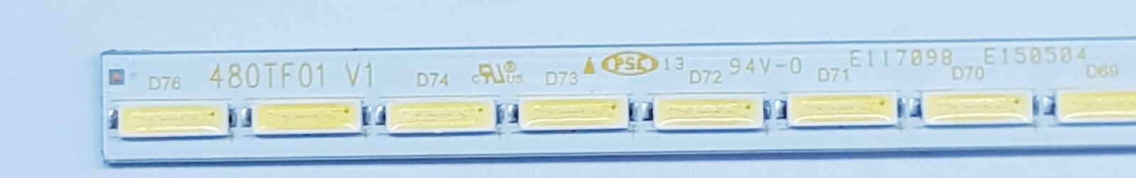 480TF01 V1 , BX48003000-4B1J3-0-G-436-0204 , ARÇELİK , BMS SS 50HZ 3D , 057K48-A05 , 057K48-A32 , 1 ADET LED ÇUBUK - 1