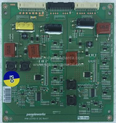 6917L-0027A , PPW-LE37ED-0 (A) REV0.7 , LC370EUD SC A1 , Led Driver Board , Led Sürücü Kartı - 1