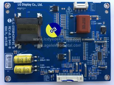 6917L-0153B , KLS-E550HORHF01 B , LC550DUN PG P1 , LG , Led Driver Board , Led Sürücü Kartı - 1