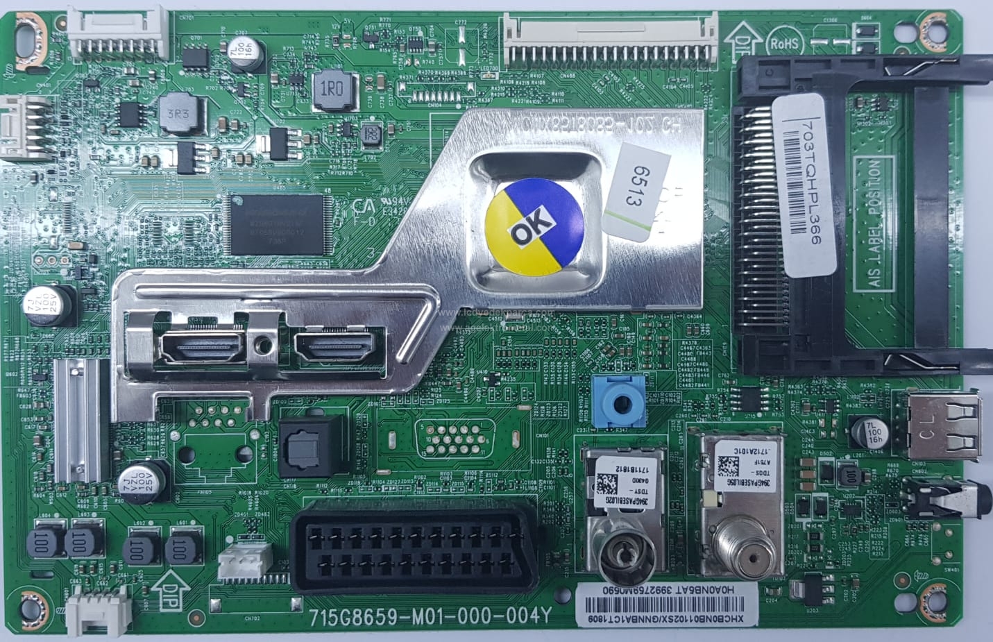715G8659-M01-000-004Y , PHILIPS , 43PFS4132 , TPT430H3-FHBN10.K , Main Board , Ana Kart - 1