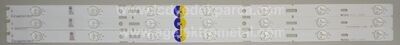 ARÇELİK , 057E32-B55 , ARÇELİK_32_ARTEMİS_3X7_3030C_7S1P , ZMN60600-AA , AL32L5521 4B , 3 ADET LED ÇUBUK - 1