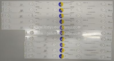 ARÇELİK , BEKO , B43L-6652-5B , IC-B-HWCR43D641R , 43VLE6565 , ZLS60601-AB , IC-B-HWCR43D641L , ZNK60601-AB , 10 ADET LED ÇUBUK - 1