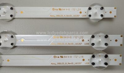 ASSY_39DLED_B_REV01_161207 , ASSY_39DLED_A_REV01_161207 , 3 ADET LED ÇUBUK - 2