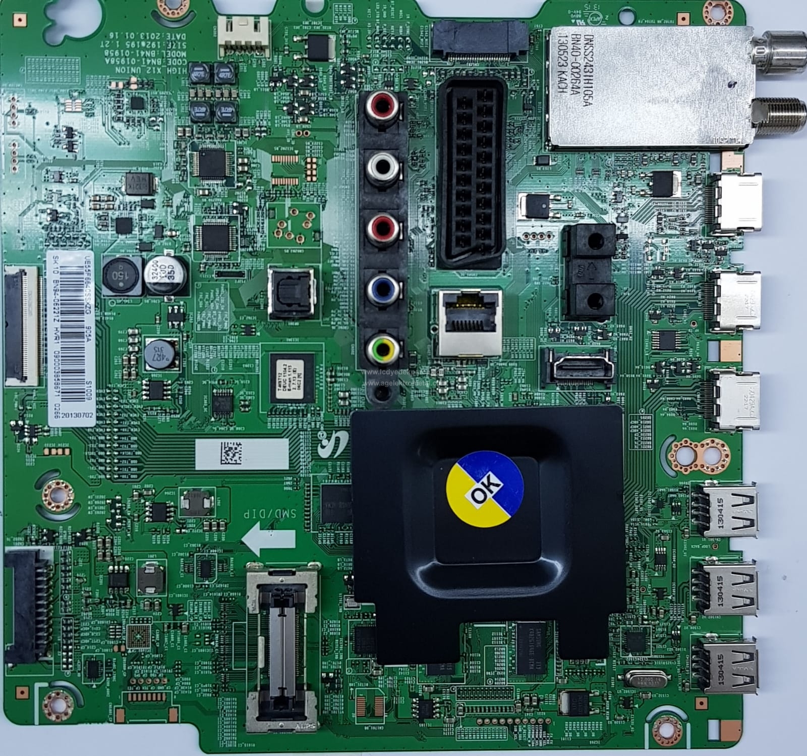 BN94-06221 , X , Z , BN94-07098 , Z , BN41-01958 , A , SAMSUNG , UE46F6640 , UE46F6670 , UE55F6640 , Main Board , Ana Kart - 1
