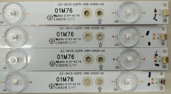 GJ-2K15-D2P5-395-D409-V0 , PHILIPS , 40PUK6400 , TPT400UA-DJQS5.N , REV:SM1A , 4 ADET LED ÇUBUK - 2