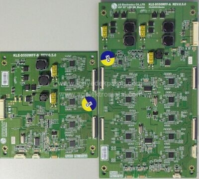 KLE-D550WFF-A REV:0.5.0 , 55LE8500-MASTER , 55LE8500-SLAVE , LG , Led Driver Board , Led Sürücü Kartı - 1