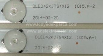 KONKA , DLED42KJTS4X12 , 1015.A-1 , 1015.A-2 , KONKA , 8 ADET LED ÇUBUK - 2