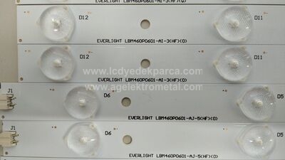 LBM460P0601-AJ-5 , LBM460P0601-AI-3 , PHILIPS , TPT460H1 , 46PFL3108K , 12 ADET LED ÇUBUK - 2