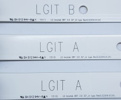 LG INNOTEK DRT 3.0 32_A TYPE REV0.2 , LG INNOTEK DRT 3.0 32_B TYPE REV0.2 , 6916L-2100A , LG , LC320DUE FG A4 , 32LF630 , 32LB582 , NC320DUN , 3 ADET LED ÇUBUK - 2