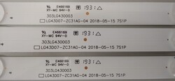 LG INNOTEK DRT 43INCH 430ML_A-TYPE , LED_ARRAY_REV0.0_180514 , 3PCM00789A , 303LG430003 , LG43D07-ZC31AG-04 , 2018-05-15 7S1P , LC43490086A , HC430DGG-SLWL3-9111 , 3 ADET LED ÇUBUK - 2