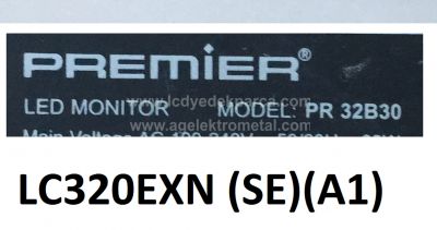 LG , LC320EXN SE A1 , M320X13-E1-L , PREMIER , PR-32B30 , IC-A-HWAI32D235 , ECHOM-32DB-4632DB005-A1 ,3 ADET LED ÇUBUK - 2