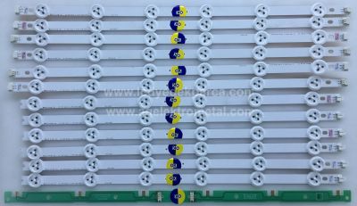 LG , LC420DUN SE U2 , 42LM3400 , 6916L-0882A , 6916L-0913A , 12 ADET LED ÇUBUK - 1