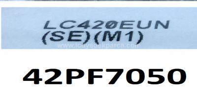 LG , LC420EUN SE M1 , VESTEL , 42PF7050 LED TV , 42 V12 EDGE REV1.1 , 42 V12 EDGE REV1.2 , 6920L-0001C , 6916L-0936A , 1 ADET LED ÇUBUK - 2