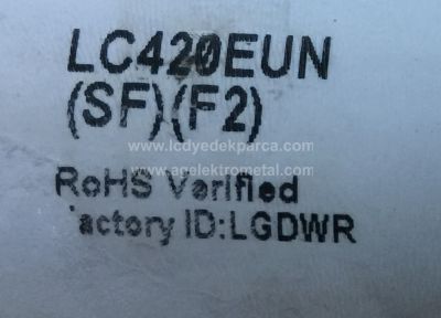 LG , LC420EUN SF F2 , LC420EUN SF F4 , LC420EUN SF F3 , 42 V13 EDGE REV0.4 , REV0.3 , 6920L-0001C , 6916L-1471A , 6916L-1472A , 1 ADET LED ÇUBUK - 2