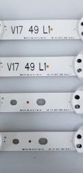 LG , LC490DGG FK M4 , LC490DGG FK M8 , 49UJ651 , 49UJ670V , 49UJ6565 , 49UV340C , 49UJ701 , 49 V17 ART3 2862 REV0.2 , 49 V17 ART3 2863 REV0.2 , 6916L-2862A , 6916L-2863A , 4 ADET LED ÇUBUK - 2