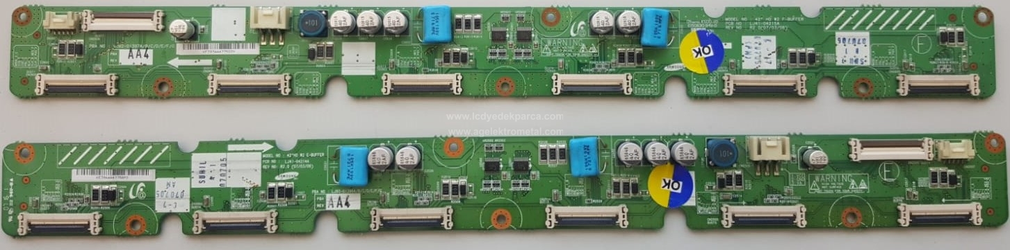 LJ41-04215A , LJ41-04214A , SAMSUNG , PS42C91H , S42AX VB03 , Buffer Board , Buffer Kart - 1