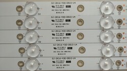 PHILIPS , TPT430H3-DUYSHA.G , GJ-2K16-430-D510-V4 , 5 ADET LED ÇUBUK - 2