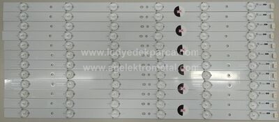 PHILIPS , TPT500J1-LE1 , 50.0-D712-L-S2 , 50.0-D712-R-S2 , 12 ADET LED ÇUBUK - 1