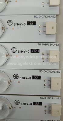 PHILIPS , TPT500J1-LE1 , 50.0-D712-L-S2 , 50.0-D712-R-S2 , 12 ADET LED ÇUBUK - 2