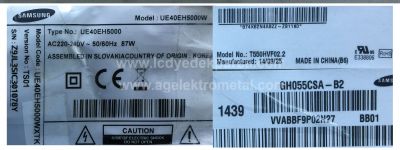 SAMSUNG , GH055CSA-B2 ,T550HVF02.2 , UE55H6470 , D4GE-550DCA-R3 , D4GE-550DCB-R3 , UE55H6270 , UE55H6290 , UE55H6410 , UE55H6500 , UE55H6650 12 ADET LED ÇUBUK - 2