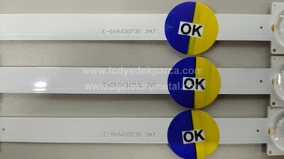 SUNNY , AXEN , SN043DLD12AT050-LKFM , WN043DLD16AT015-ILTFM , AX043DLD12AT050 , LC430DUY-SHA1 , C-SKA43D730 , YAL13-00715150 , 3 ADET LED ÇUBUK - 2