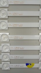 SUNNY , AXEN , LC490DUY SH A1 , SKYWORTH , 4906X7 , AX49DIL023 , SN049DLD12AT050 , AX049DLD16AT018 , AX49DIL005 , LC49DUY-SHA1 , 7 ADET LED ÇUBUK - 2