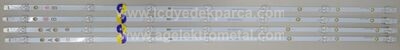 VESTEL , LB43007 V0_01 , LB43007 V1_01 , LB43007 V0_04_38S , LB43007 V1_01_38S ,17DLB43VLXR1 , 43SC7600 , VES430UNDL-2D-N12 , 3HL600 , 43FA7000 , 43FB5000 , 43SD7500 , 43FB5000 , 4 ADET LED ÇUBUK - 1