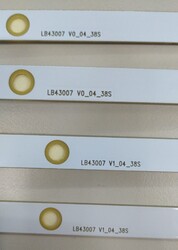 VESTEL , LB43007 V0_01 , LB43007 V1_01 , LB43007 V0_04_38S , LB43007 V1_01_38S ,17DLB43VLXR1 , 43SC7600 , VES430UNDL-2D-N12 , 3HL600 , 43FA7000 , 43FB5000 , 43SD7500 , 43FB5000 , 4 ADET LED ÇUBUK - 2