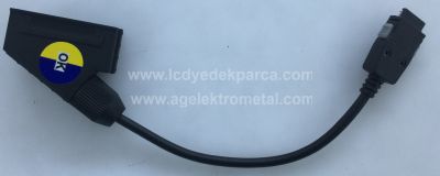VESTEL , Scart Socket Adapter Cable , Skart Soket Kablo - 1