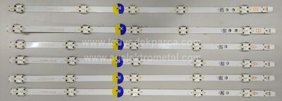 VESTEL , SVV500A52A_5LED_REV01_151002 , A TYPE , B TYPE , VES500UNDL-2D-N11 , VES8500UNDC , 6 ADET LED ÇUBUK - 1