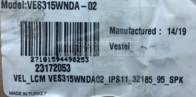VESTEL , VES315WNDA-02 , VES315WNDB-2D-N02 , 32HA5000, VESTEL 32 inch REV0.2 , 2 ADET LED ÇUBUK - 2
