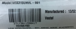 VESTEL , VES315WNVL-3D-S01 , 32INCH SNB 7020PKG 48EA REV0.6 131106 , 1 ADET LED ÇUBUK - 2