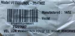 VESTEL , VES500UNDL-2D-N02 , 50NX600 50 SMART LED TV , NEXON , 50DLED_A-TYPE_REV00 , 7 ADET LED ÇUBUK - 2