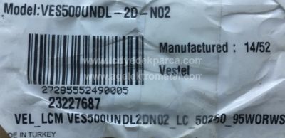 VESTEL , VES500UNDL-2D-N02 , 50NX600 50 SMART LED TV , NEXON , 50DLED_A-TYPE_REV00 , 7 ADET LED ÇUBUK - 2