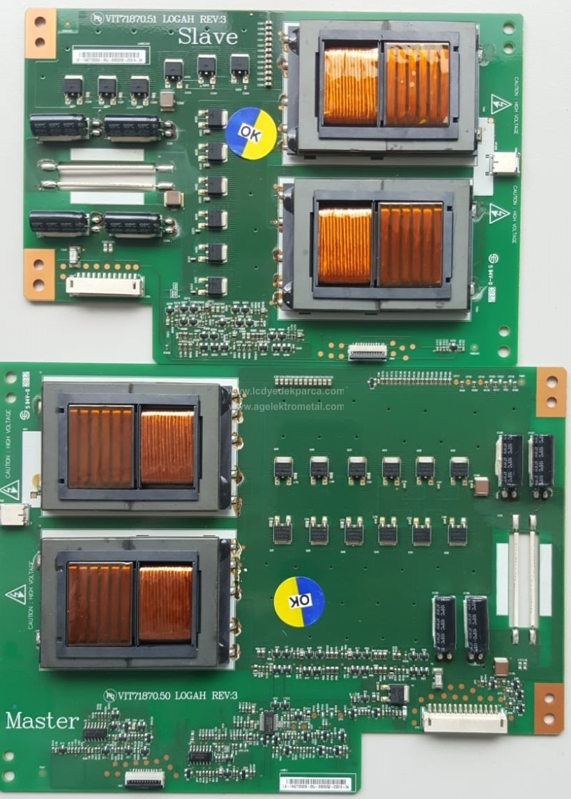 VIT71870.50 , VIT71870.51 ,REV:3 ,Inverter Board - 1