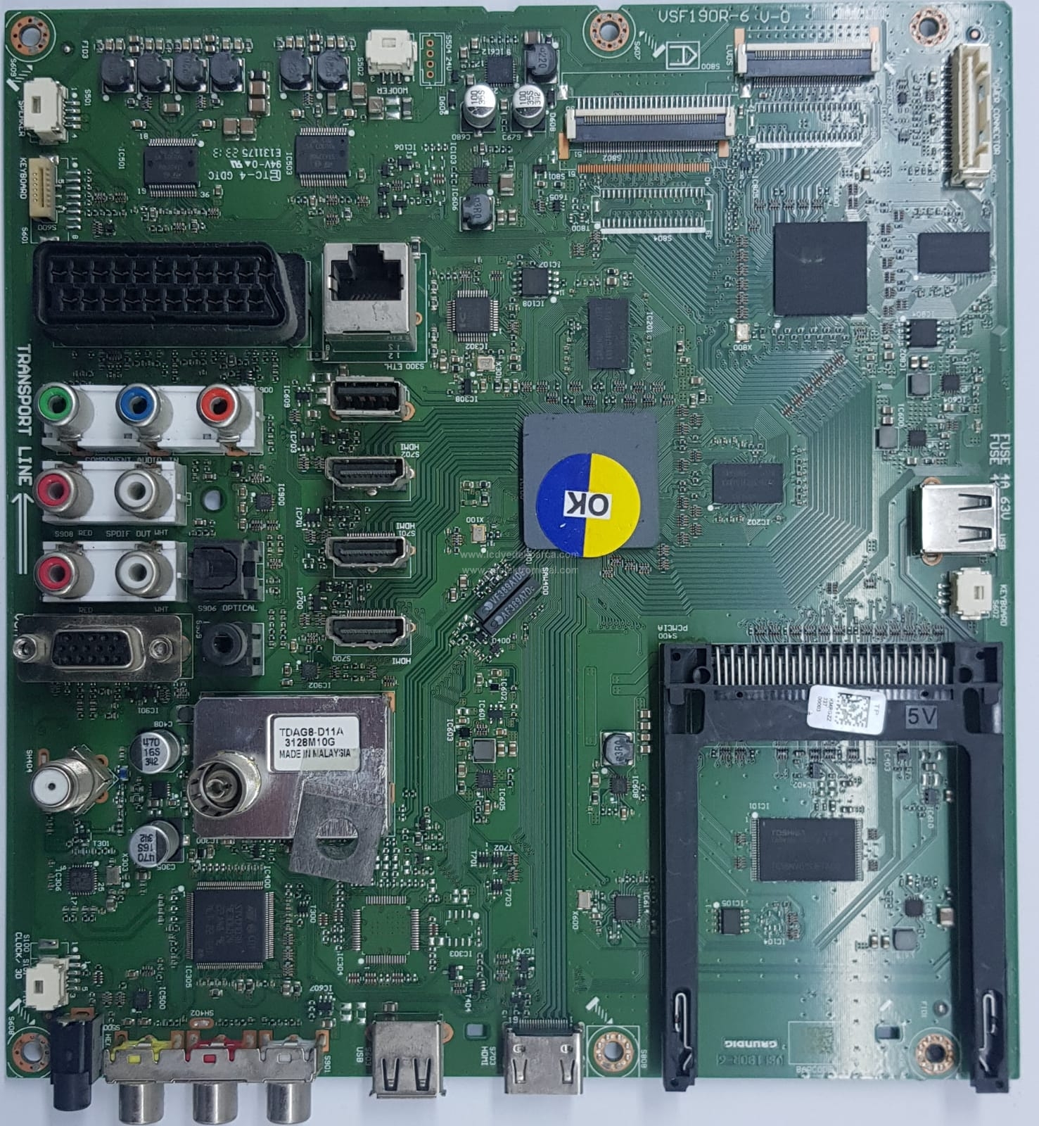 VSF190R-4 , KMRGZZ , ARÇELİK , LTA400HF24 , Main Board , Ana Kart - 1