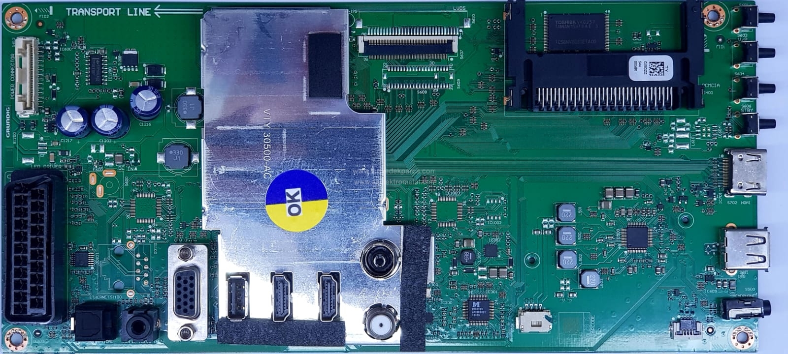 VTY190R-6 , GI8GZZ , ARÇELİK , A48LB5533 , 057D48-A61 , LSC480HN03-A02 , Main Board , Ana Kart - 1
