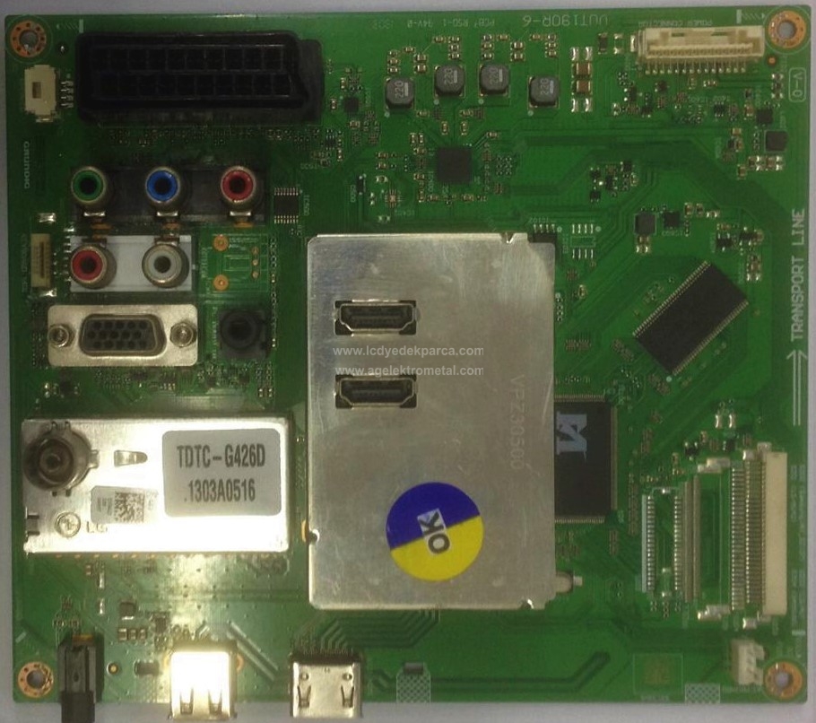 VUT190R-6 , E194ZZ , ARÇELİK , MT315A05.1 , A32.LEM , Main Board , Ana Kart - 1