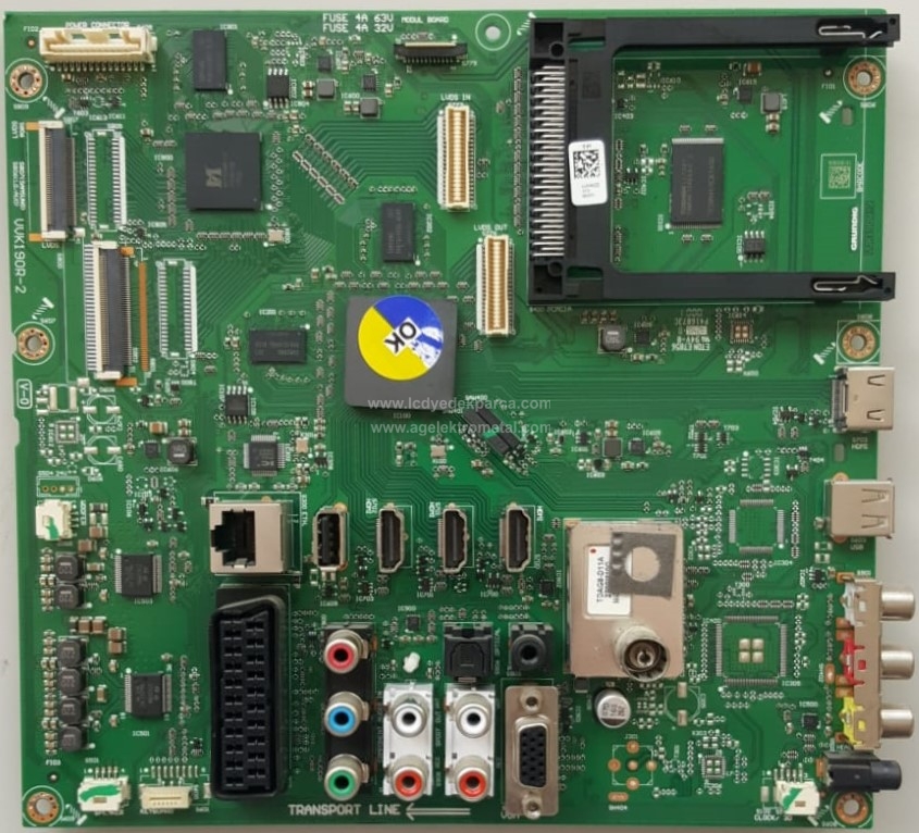 VVK190R-2 , LUVKZZ , LTA400HL10 , ARÇELİK , Main Board , Ana Kart - 1