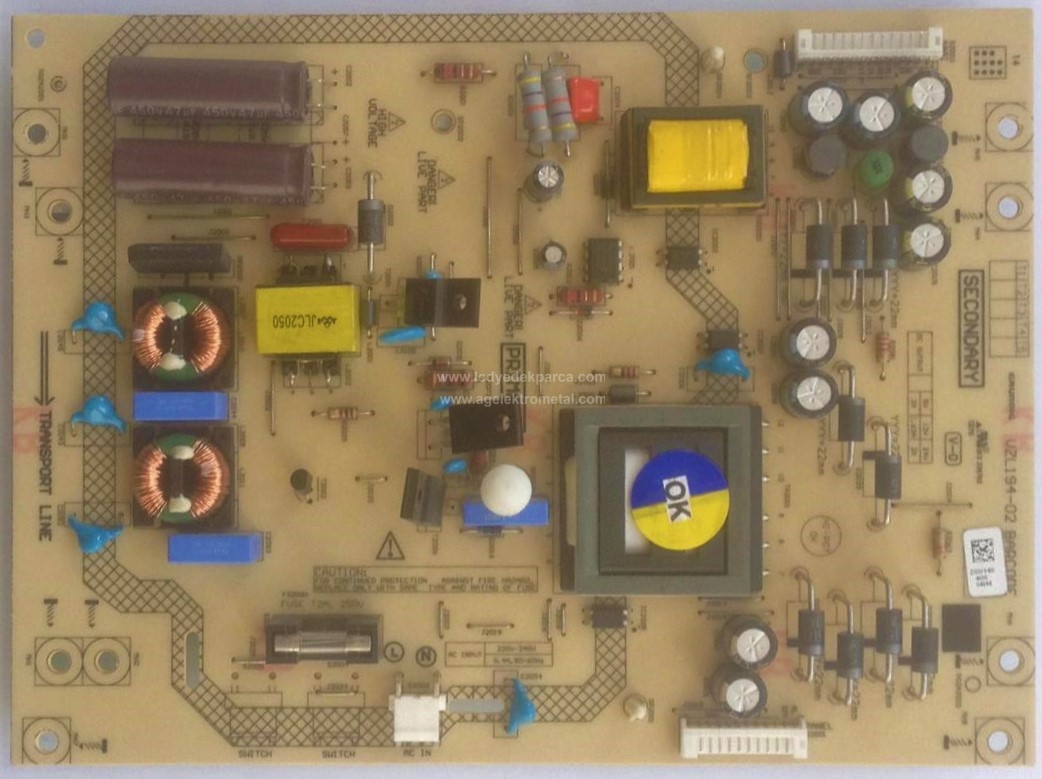 VZL194-02 , VZL194-04 , ZGU140 , A32-LB-5313 , LTA320AP33 , LC320DXN , Power Board , Besleme Kartı , PSU - 1